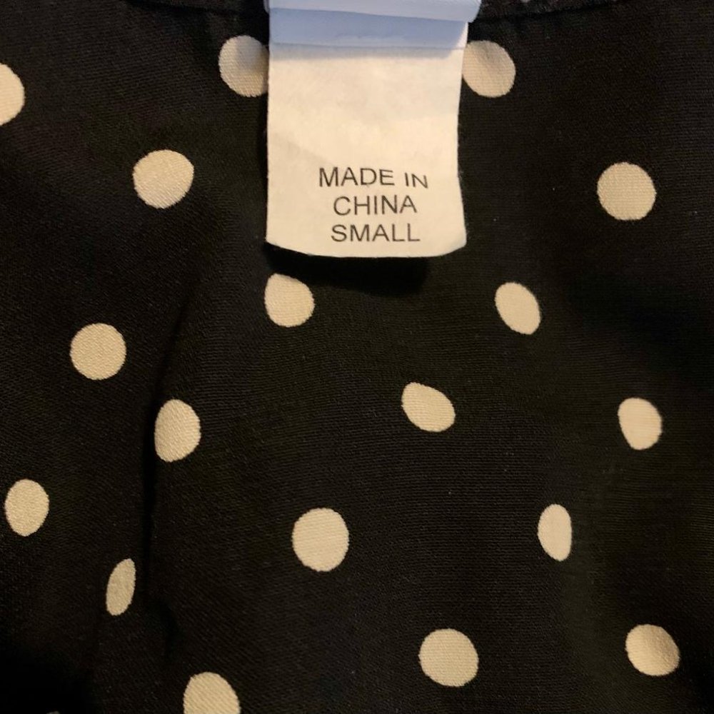 NEW Swell polka dot sunny shoulder ruffled romper - Picture 4 of 7